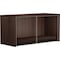 Lorell Hutch, Wall Mount, 36"x15"x17", Espresso LLR18240 - alternate 4
